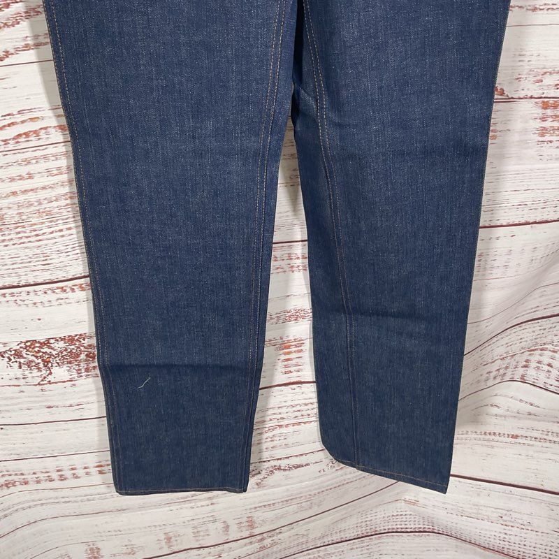 Vintage 80s Deadstock Wrangler Middleweight 12.25 oz Straight Leg Jeans 31x36