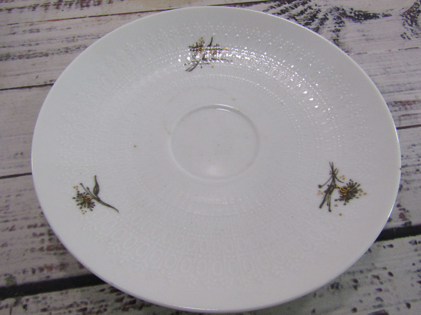 Rosenthal Basquette Bjorn Wiinblad White Porcelain Cup Saucer Creamer Sugar Bowl