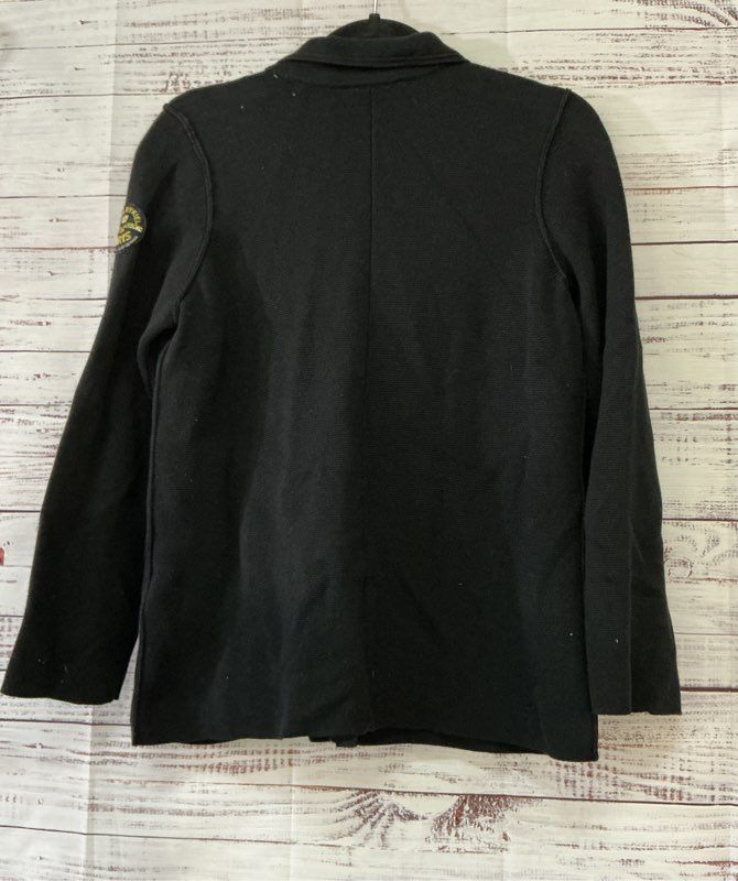 Women's Sonia Rykiel for H & M Black Double Breasted Cardigan Sweater Size M