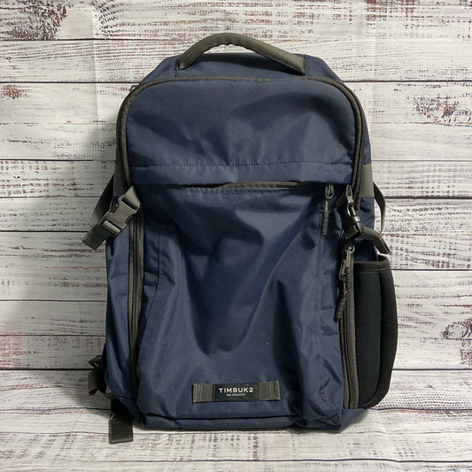 Timbuk2 Division Navy Blue Nylon Laptop Backpack Travel Bag