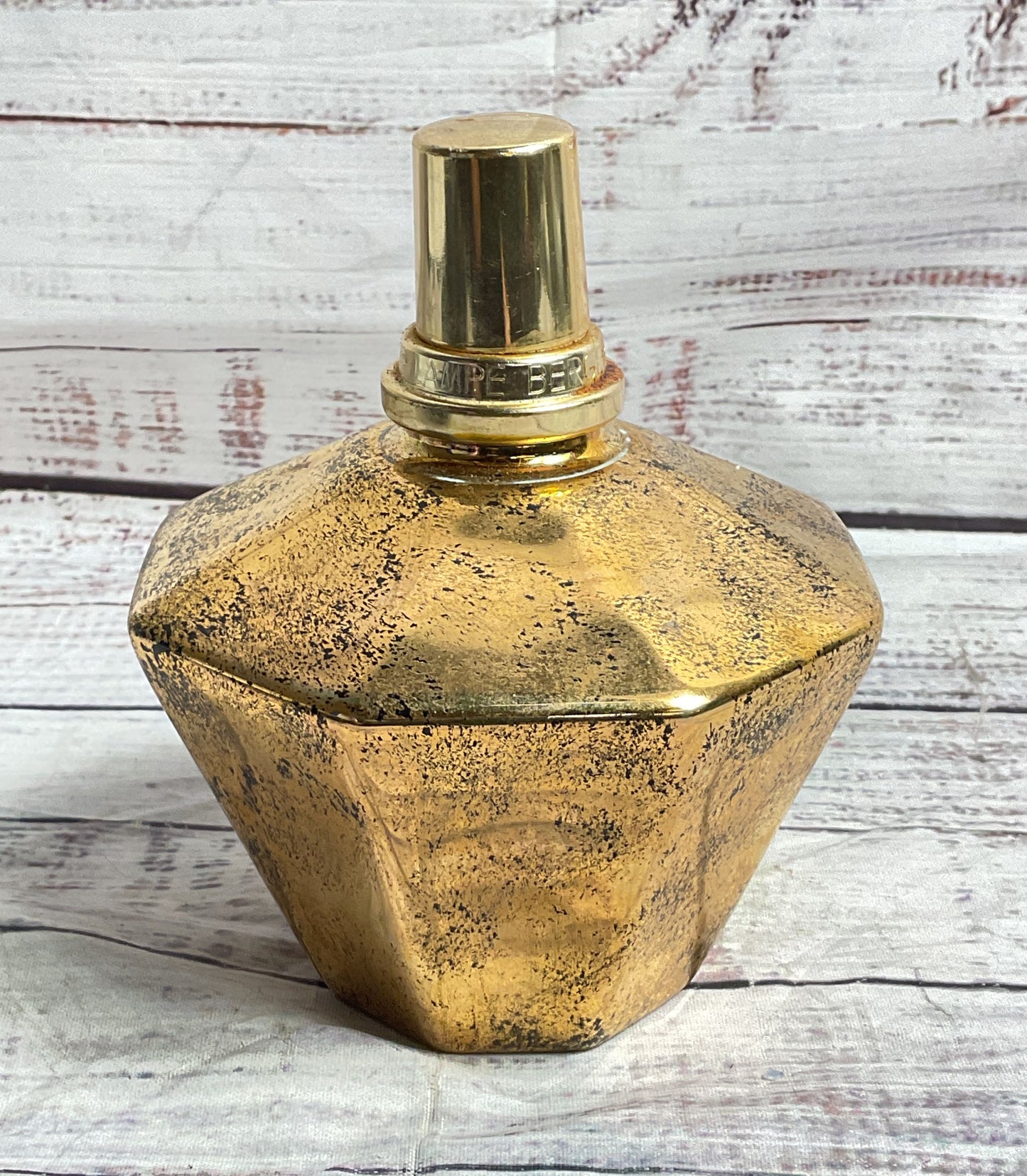 Lampe Berger Paris Artoria Limoges Fragrance Bottle Gold