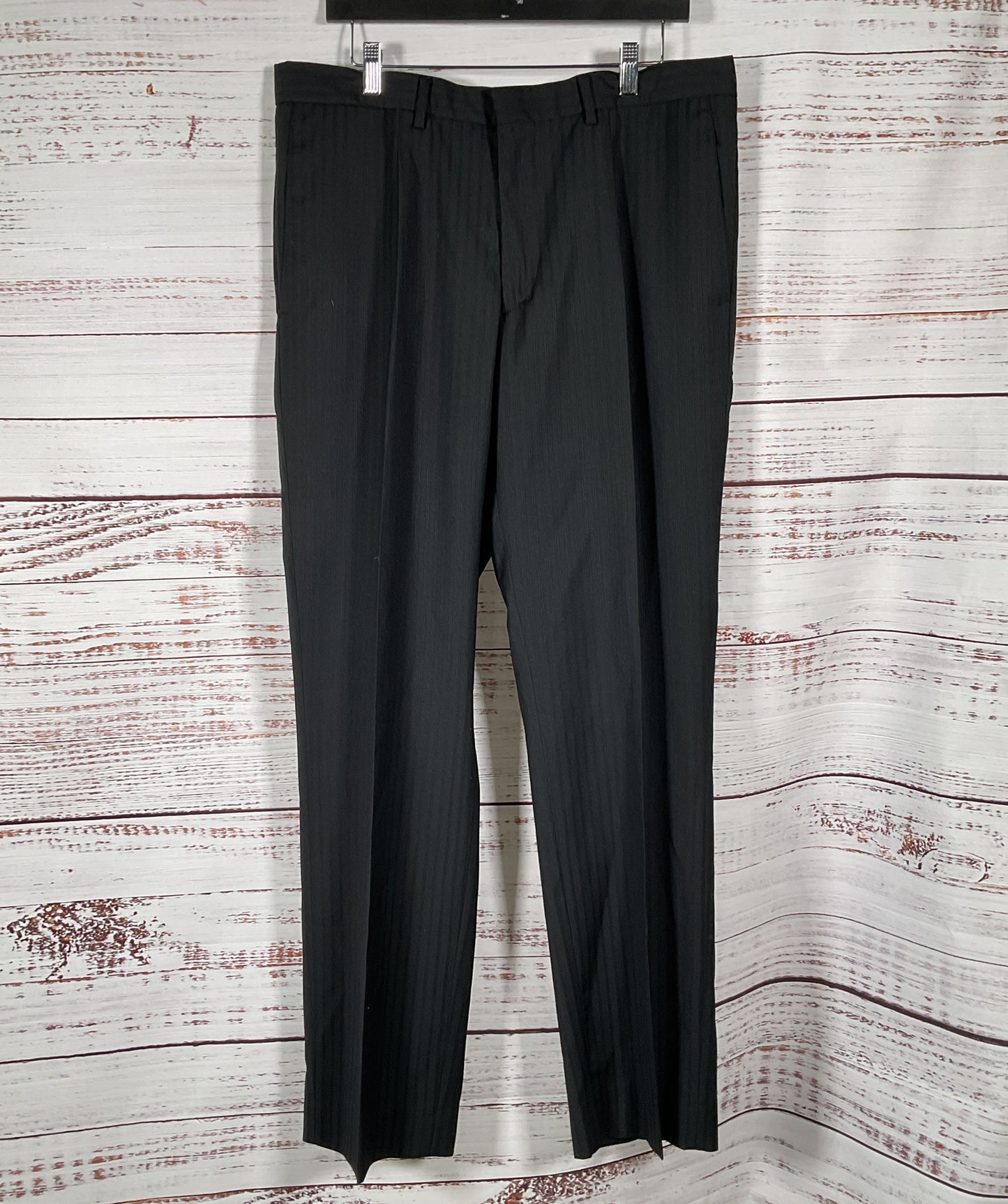 Dior Men's Formal Stripe Dress Pants Black 56