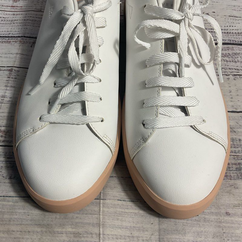 Everlane Releather White Gum Tennis Sneaker Men's 11 US/ Women's 13 US