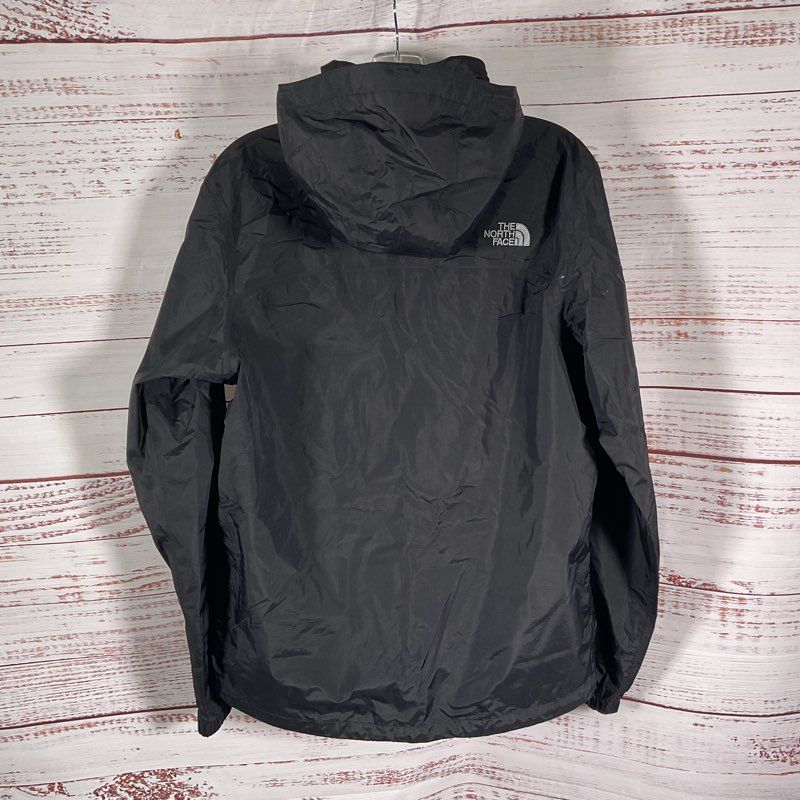 The North Face Black Dryvent Hooded Rain Jacket - Size Small