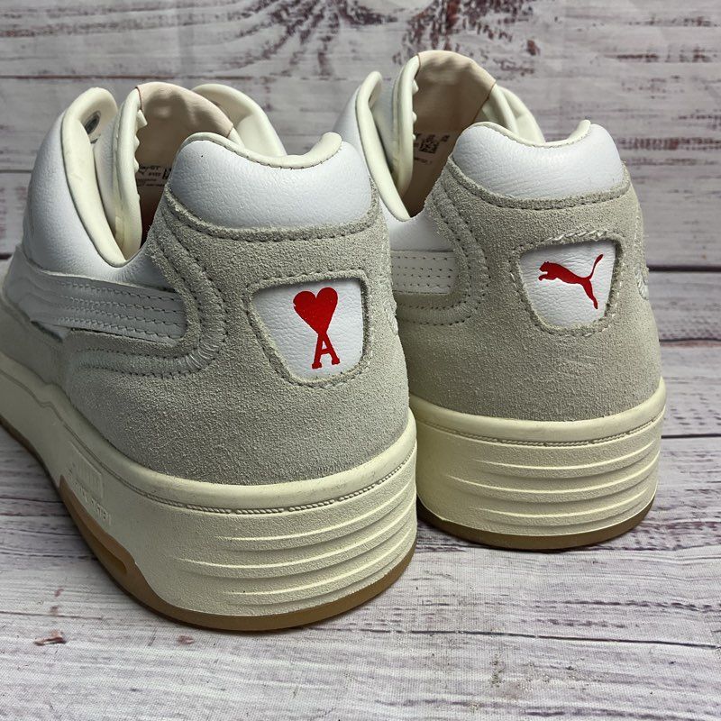 Puma X Ami Slipstream Low White Leather Sneaker Men's Size 10 US