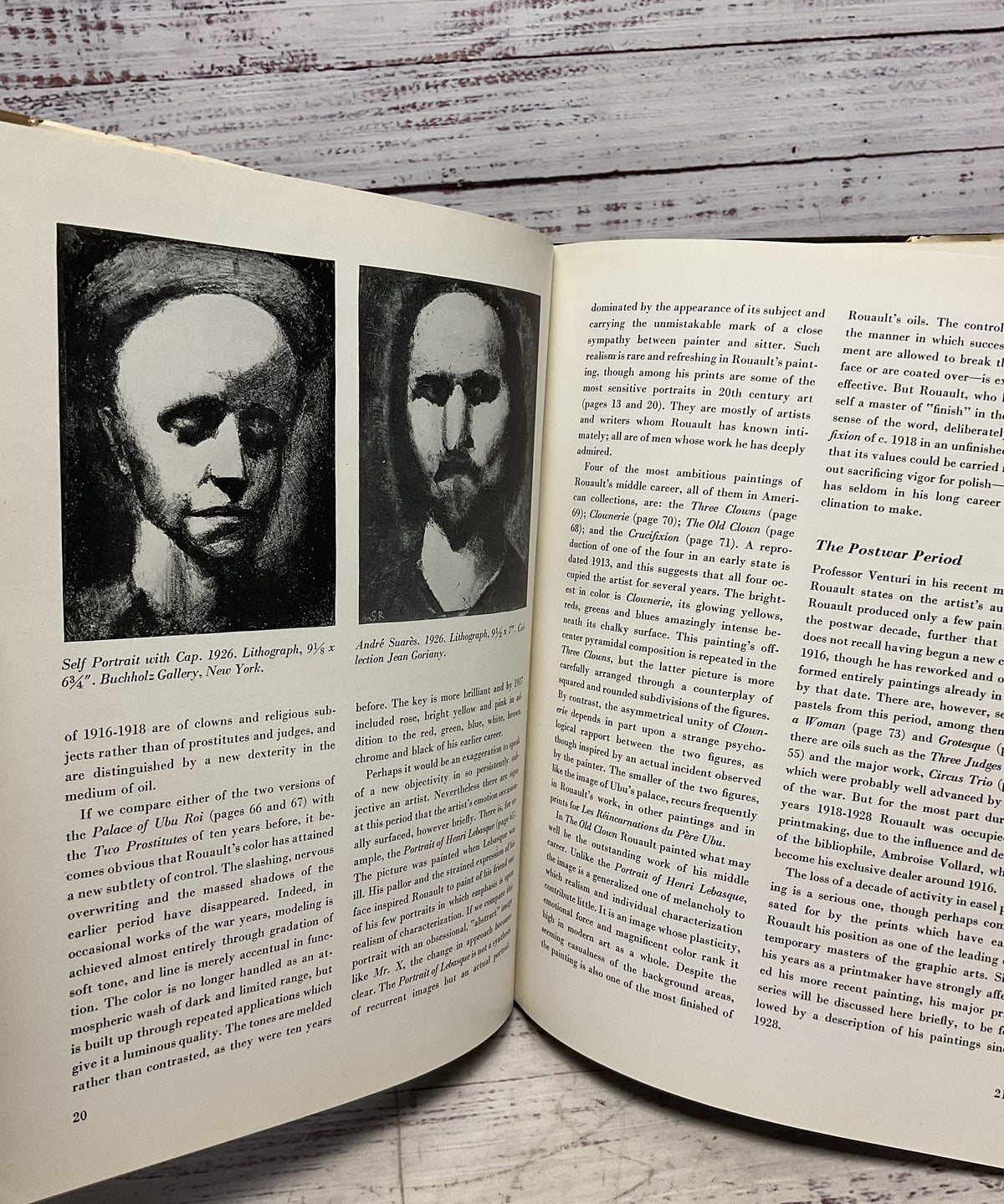 Georges Rouault: Paintings And Prints The Moma 1945 Hard Cover Book