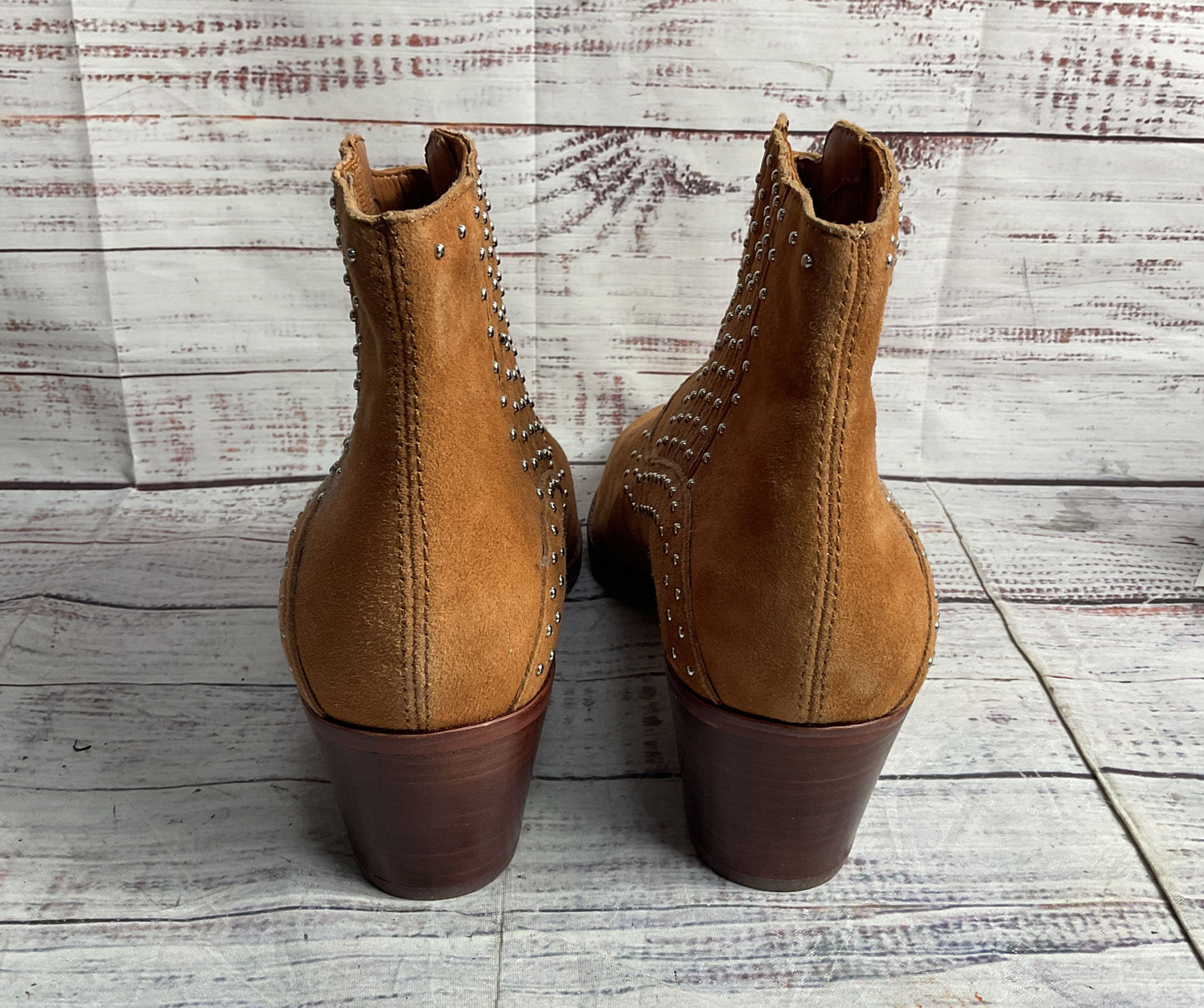 Dolce Vita Dexter Suede Booties Brown 11