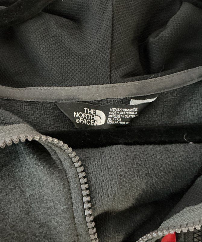 Men's The North Face Gray Zip Up Jacket Size XL