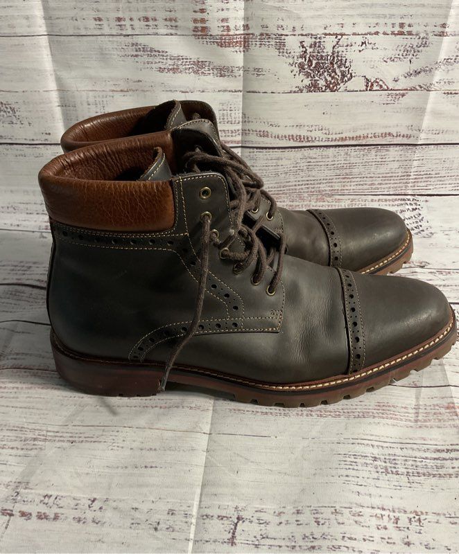 Warfield & Grand Presidio Tip 113806 Gentleman’s Brown Leather Boots Size 10