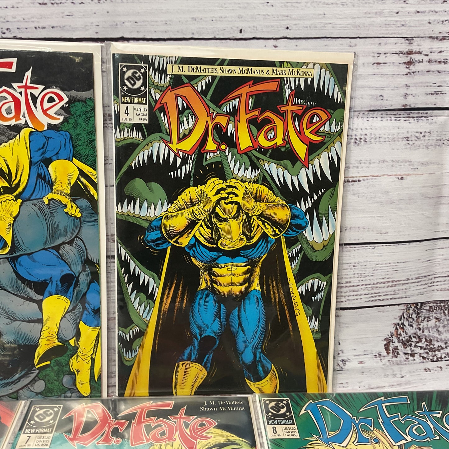 Dr. Fate Issues1,3,4,5,6,7,8 Lot Of 7 DC Comics 1988
