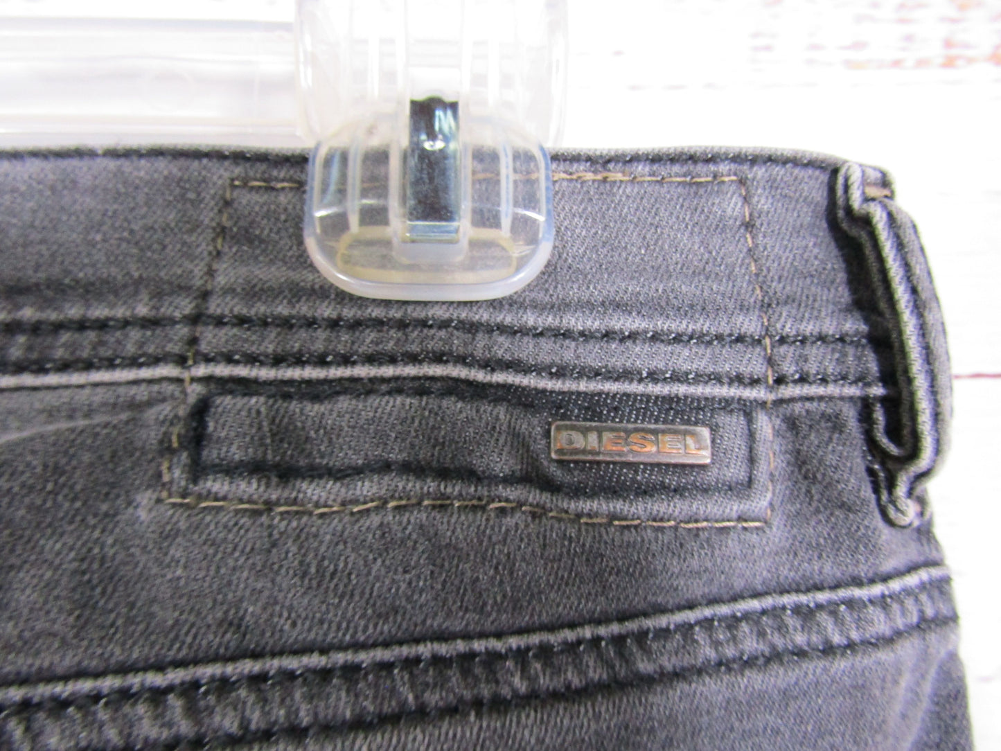 Diesel Tepphar Slim Carrot Men's Gray Slim Fit Jeans Size 31 x 32