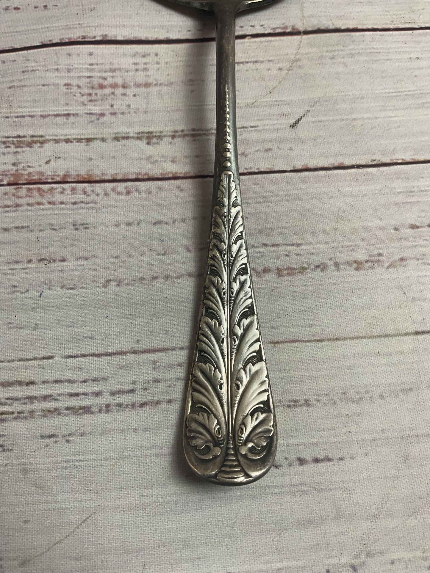 1886 Pat Hamilton Silverplated Baroque Serving Spoon Piece