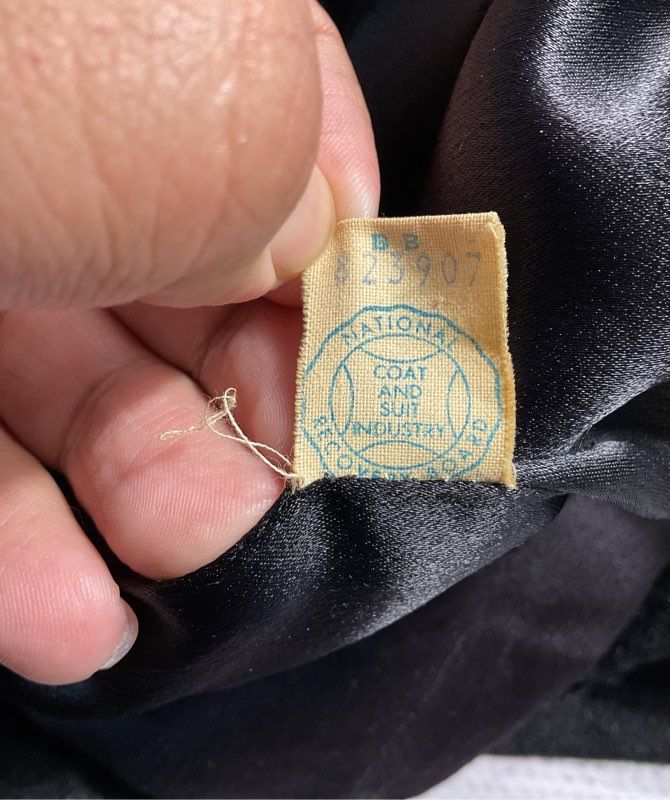 Vintage Int. Ladies Garment Workers Union ILGWU Wilson's Wool Coat