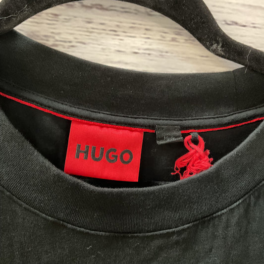Hugo Boss Black Smiley Face Print T-shirt - Size XXL