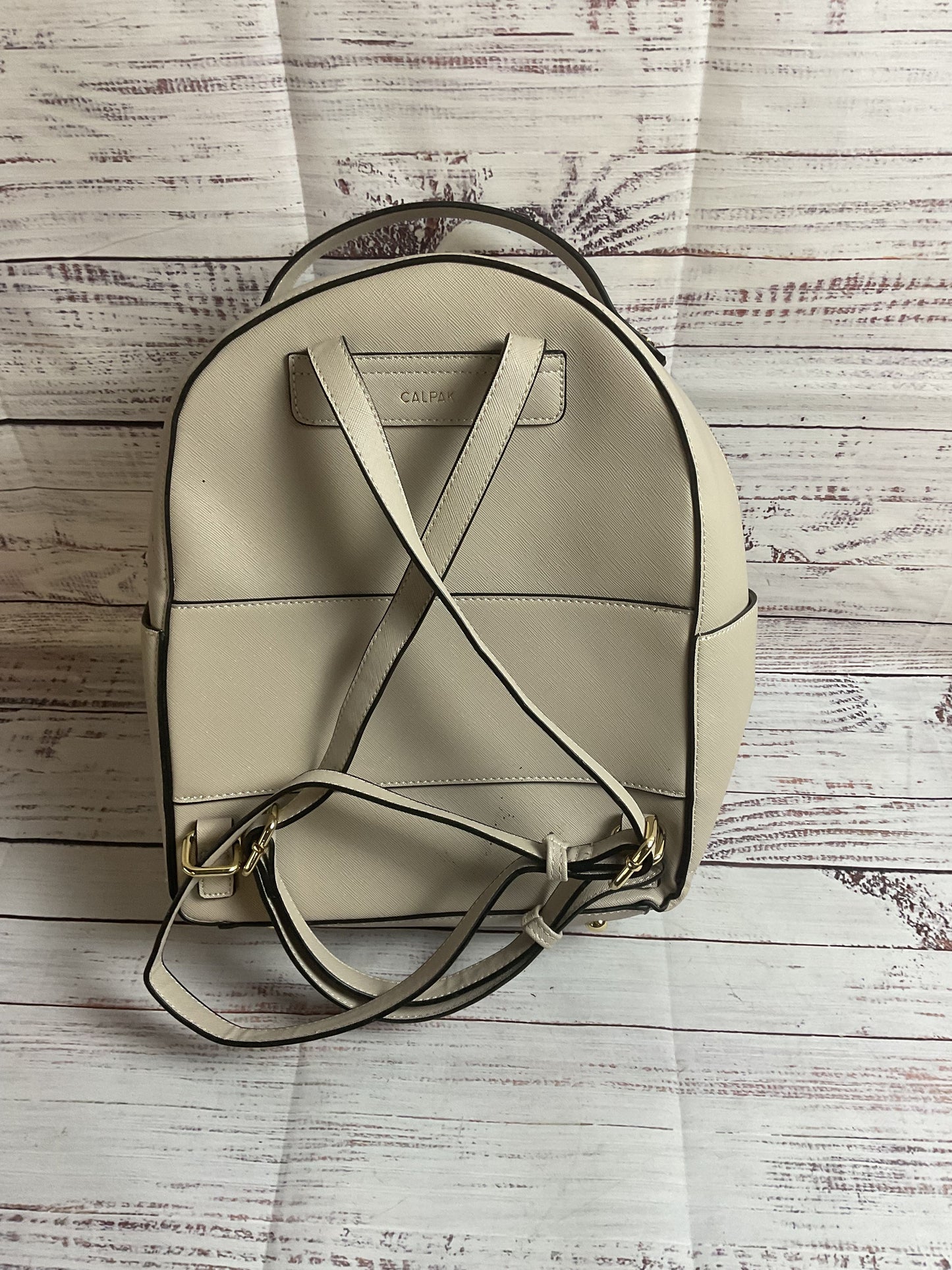 Calpak Beige Backpack