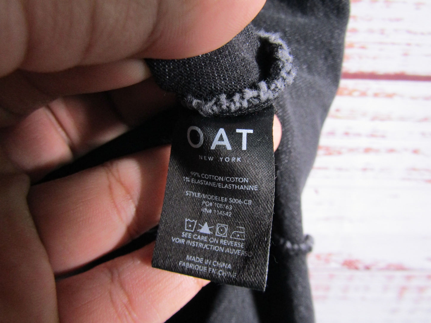 Oat Women's Black Denim Overall Dress Size 14