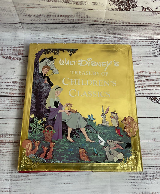 Vintage 1978 Gold Edition Walt Disney's Treasury Of Children's Classics