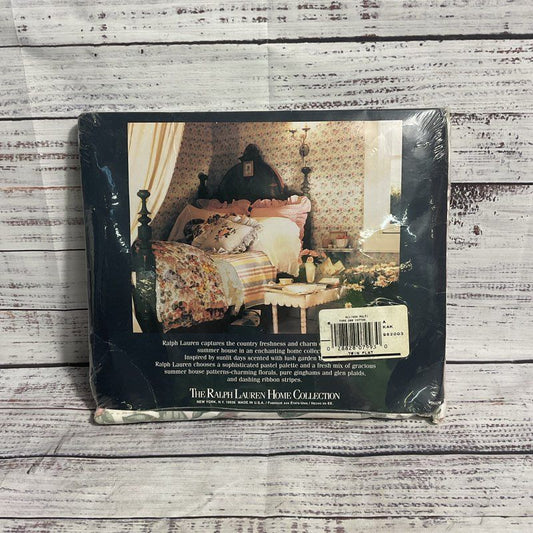 VTG. Ralph Lauren Allison Multi Floral 100% Cotton Twin Flat Sheet Sealed