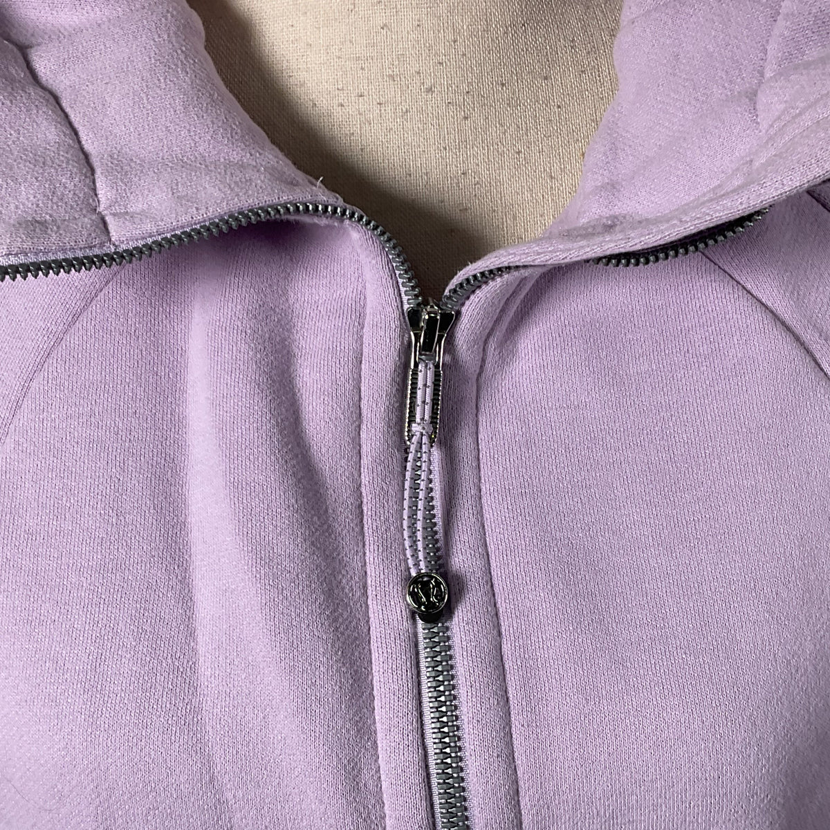 LULULEMON Scuba Women's Lavender Zip Up Hoodie- SZ 8