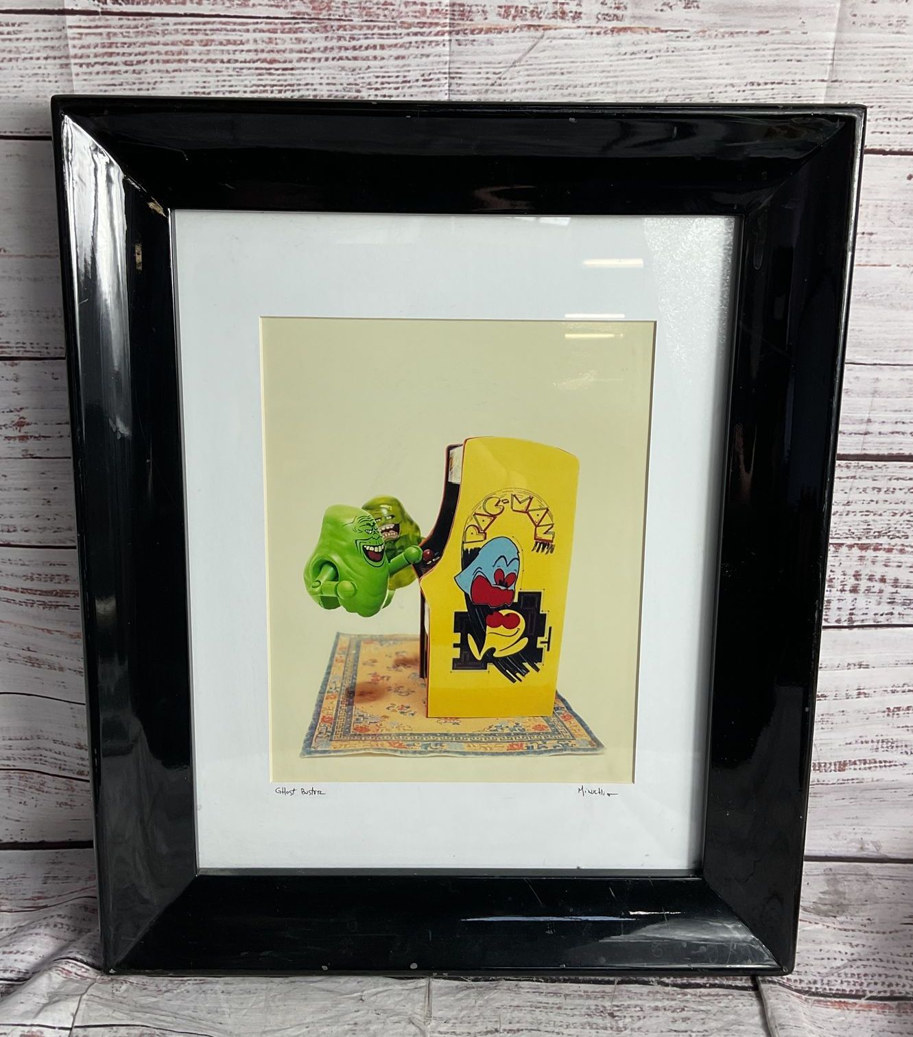 Ghost Buster Framed Signed Lithograph Print