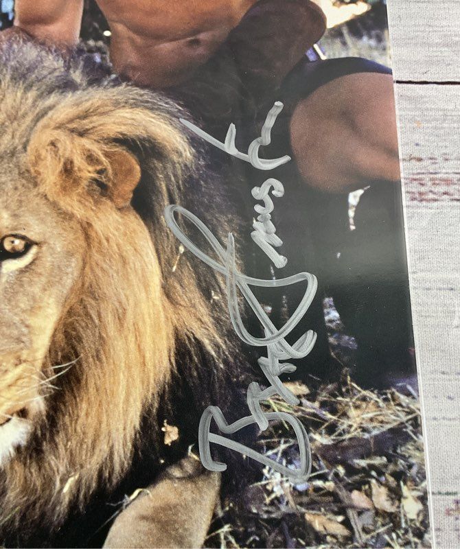 Marc Singer Autograph The Beastmaster Photo 8x10 Signed
