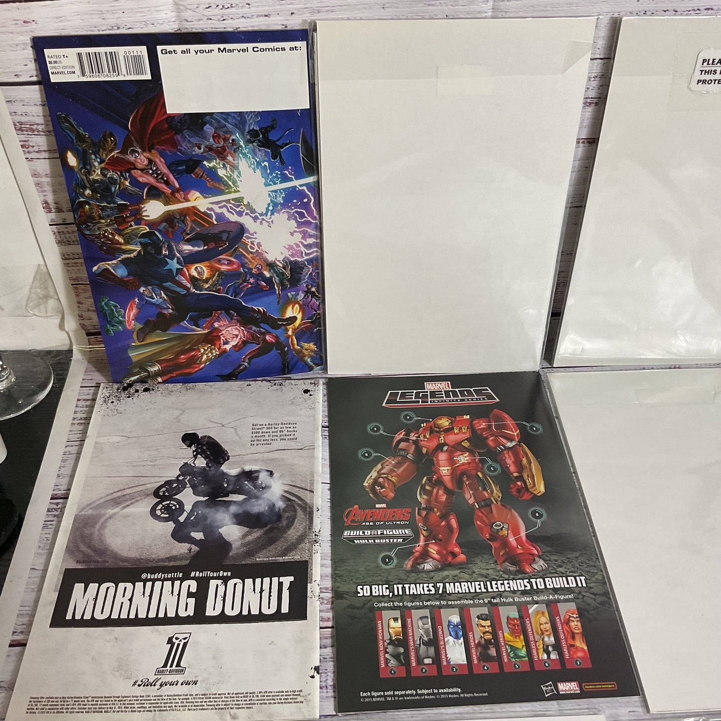 Set of 10 MARVEL Secret Wars Comic Magazines