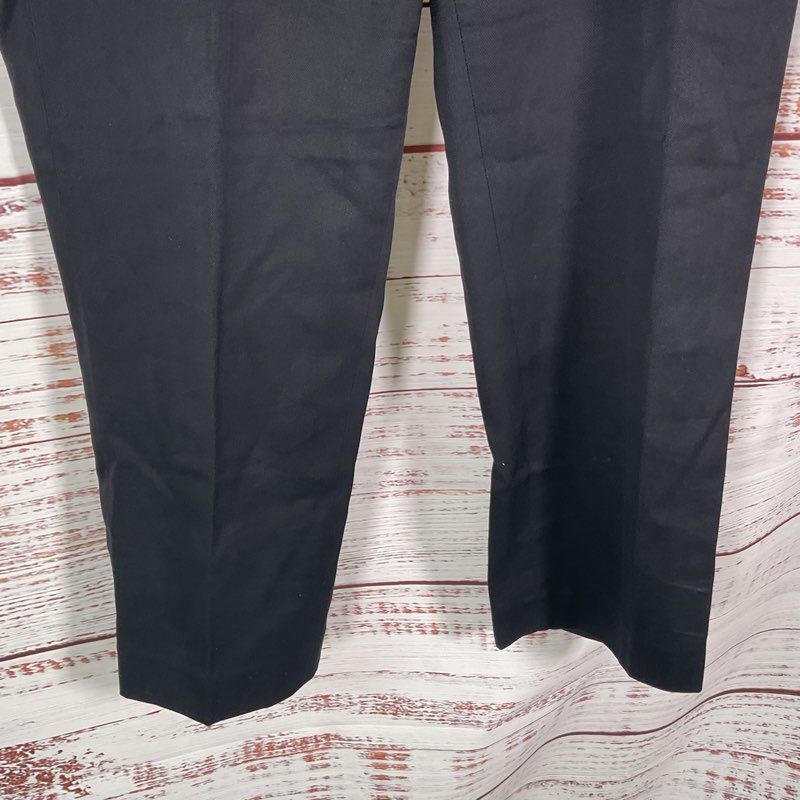 Giambattista Valli Black Cotton Cropped Dress Pants - Size 28