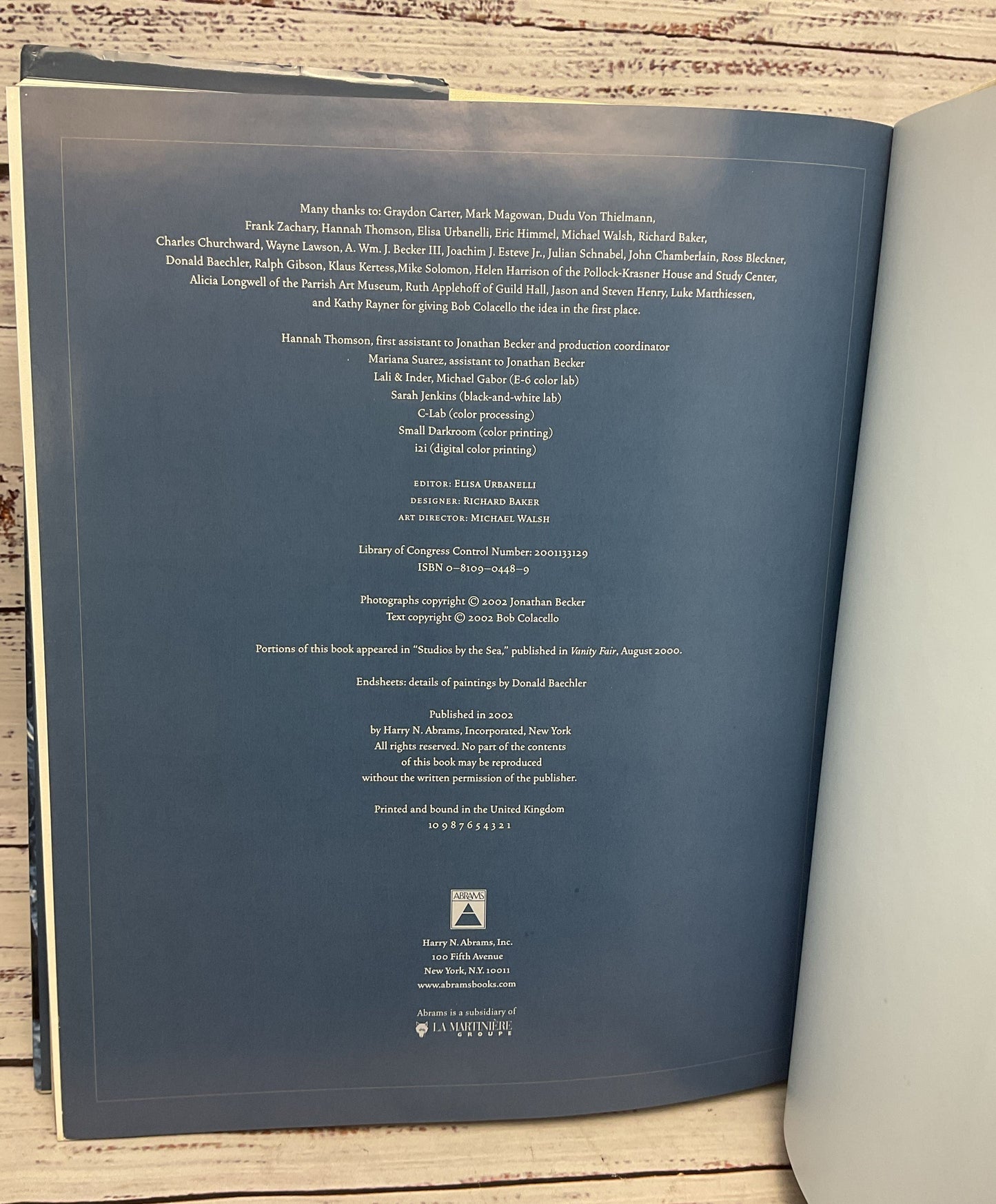 Studios By The Sea: Artists Of Long Island's East End Hardcover Book