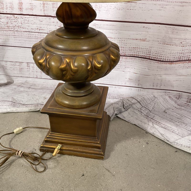 Vintage Hollywood Regency Style 45" Mcm Table Lamp