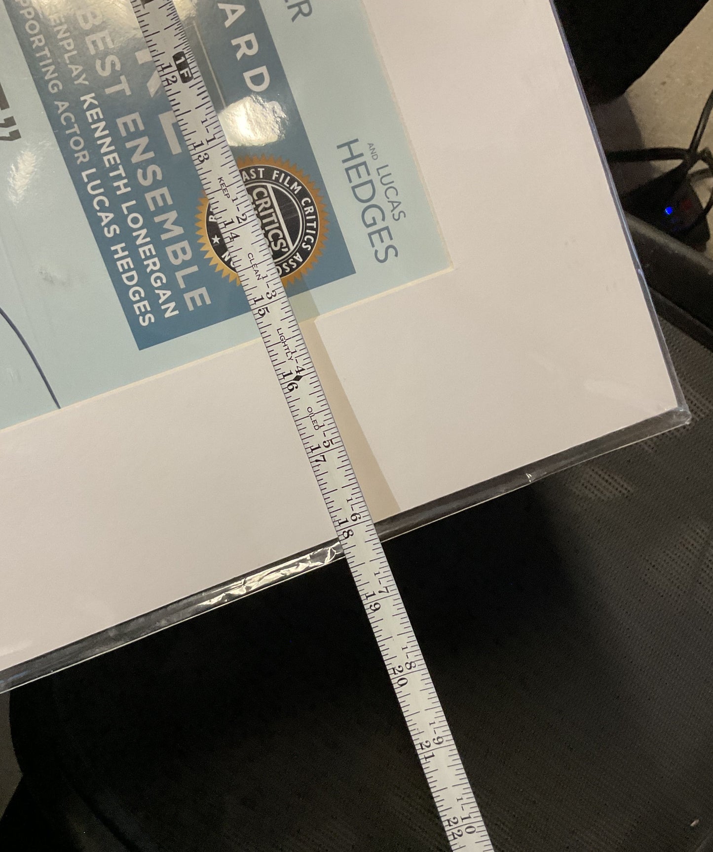 Movie Poster MANCHESTER BY THE SEA Poster Signed.