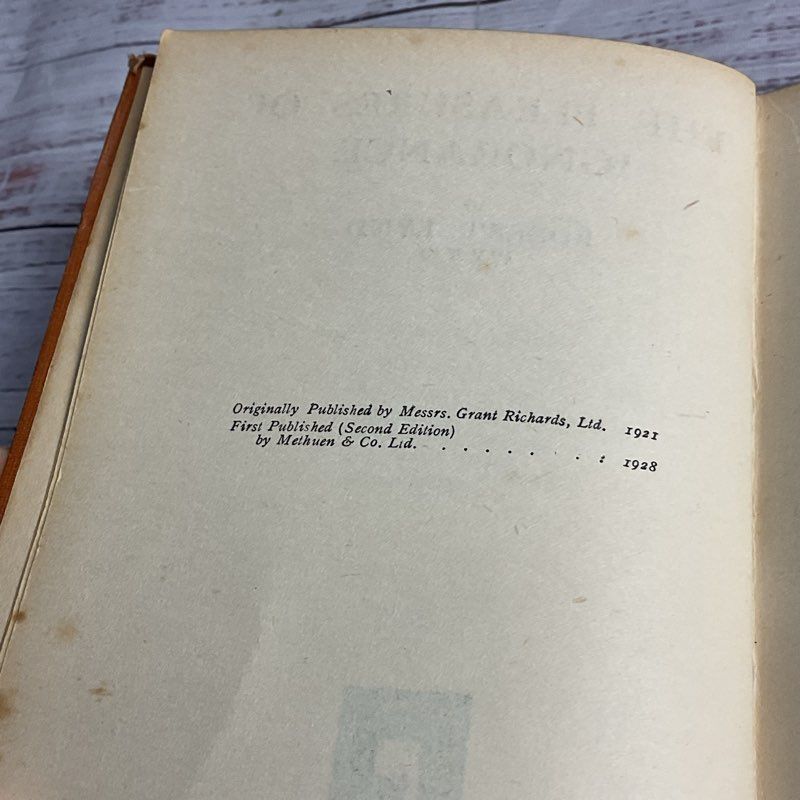 VTG. The Pleasures Of Ignorance 2nd Ed. Robert Lynd Hardcover Pocket Book 1928