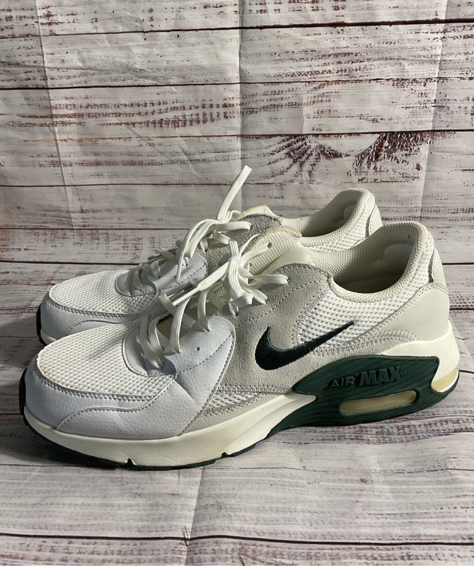 Nike Air Max Excee Shoes Women's Size 12 White Green Comfort Insole HQ3411-100