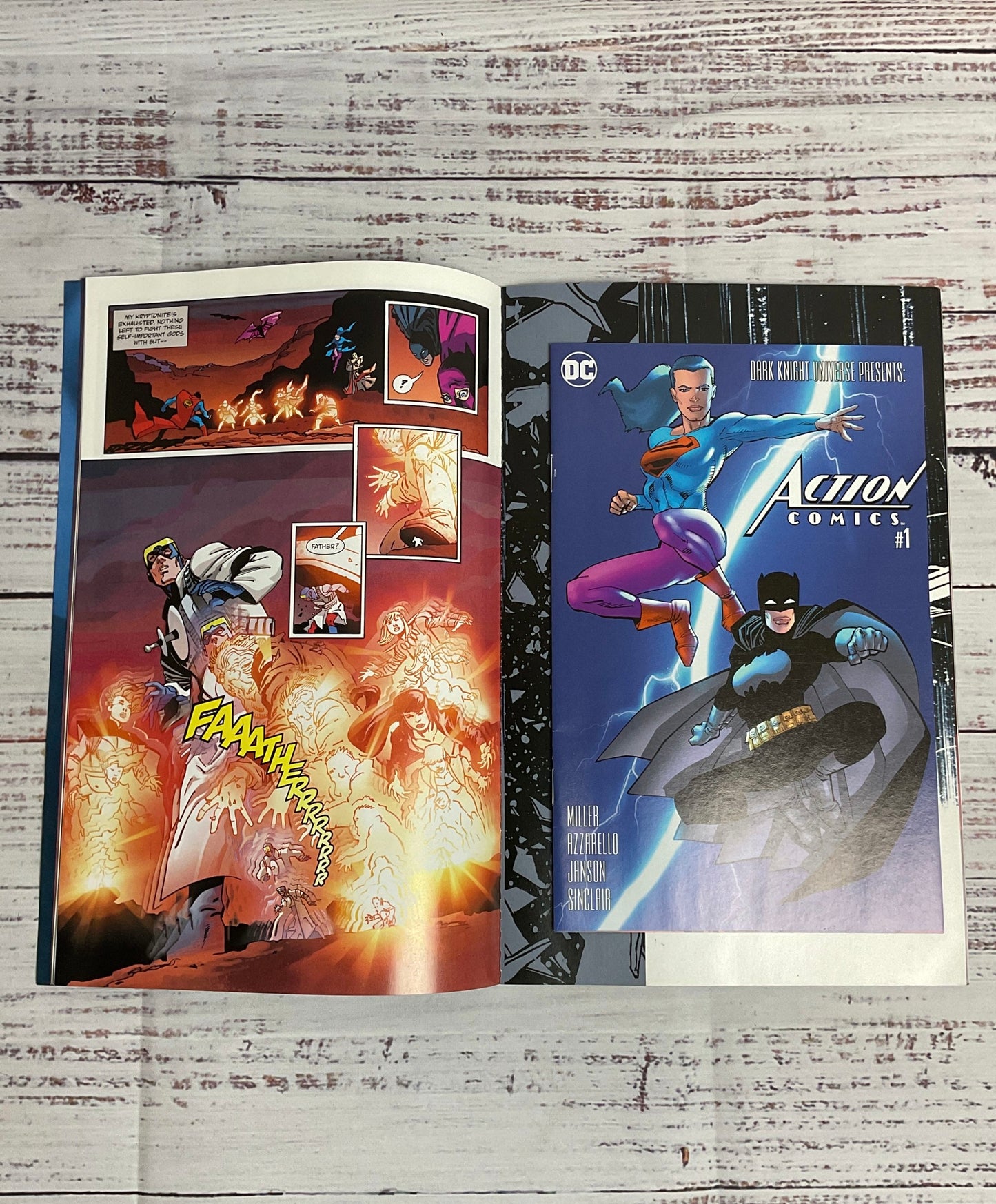 Rare Frank Miller Signed DC Comics Dark Knight Master Race III #9 of 9