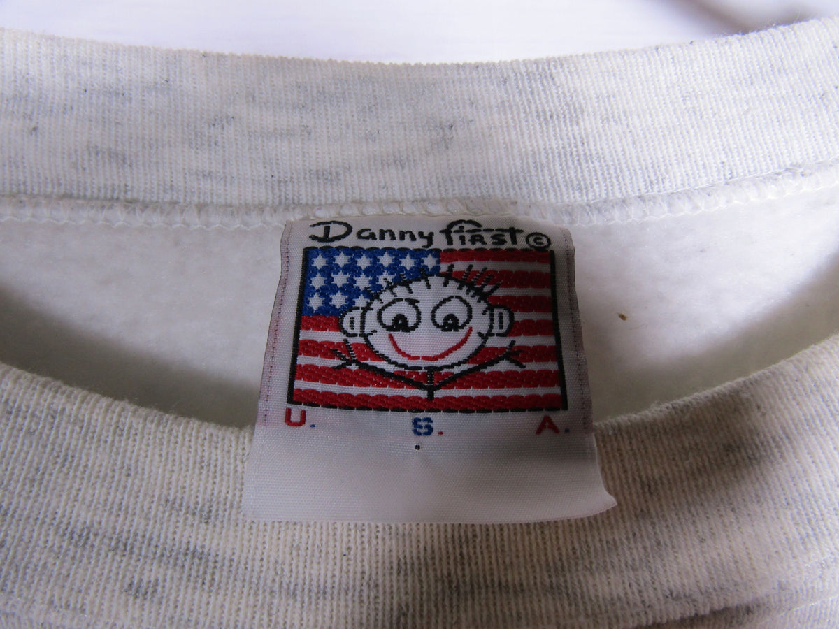Vintage 1990's Danny First L.A. Boy Gray Sweatshirt Size XL