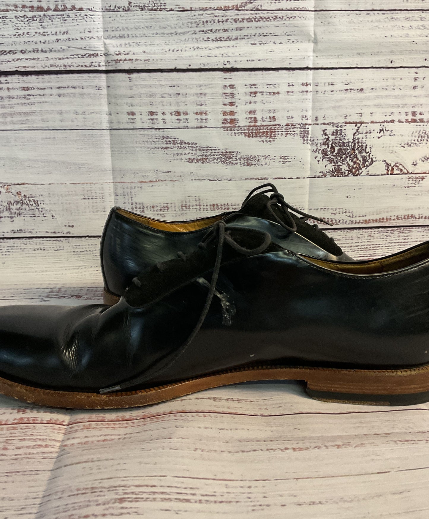 Paul Smith Black Bari Dress Shoe Men 9