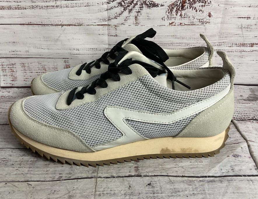 Rag & Bone Retro Runner Sneakers Light Gray 37