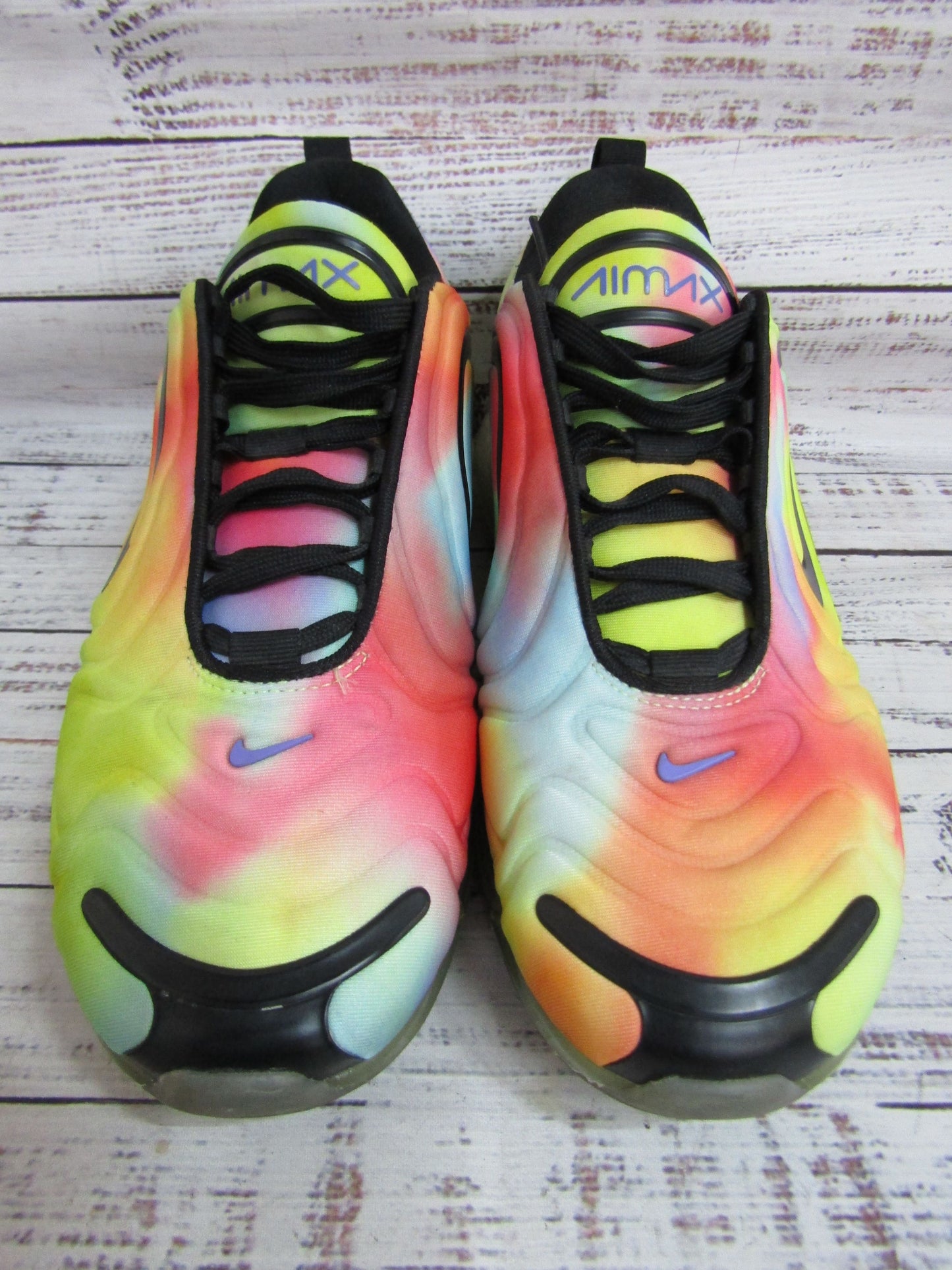 Nike Air Max 720 Men's Tie Dye Low Top Sneakers Size 9 CK0845-900