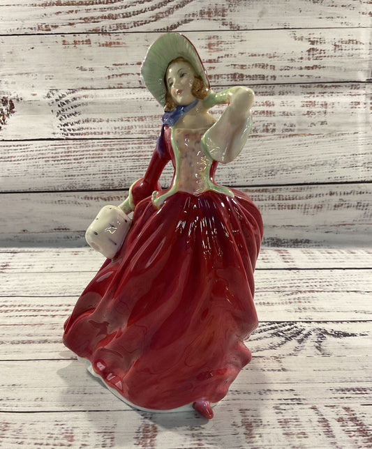 Royal Doulton Autumn Breezes Figurine Made in England HN1934