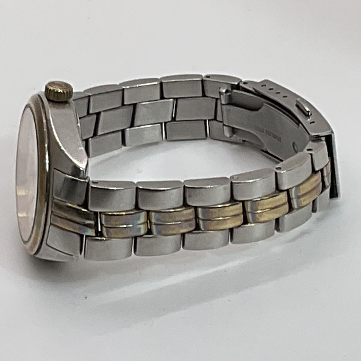 TISSOT T101210A Two Tone PR100 Date Men's Watch- 6.5"