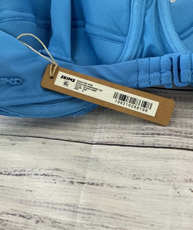 NWT Skims Underwire Bathing Suit Top In Tide Size M