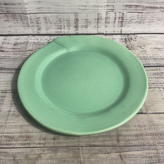 Cyclamen Green Ceramic 9" Plate By Julie Sanders