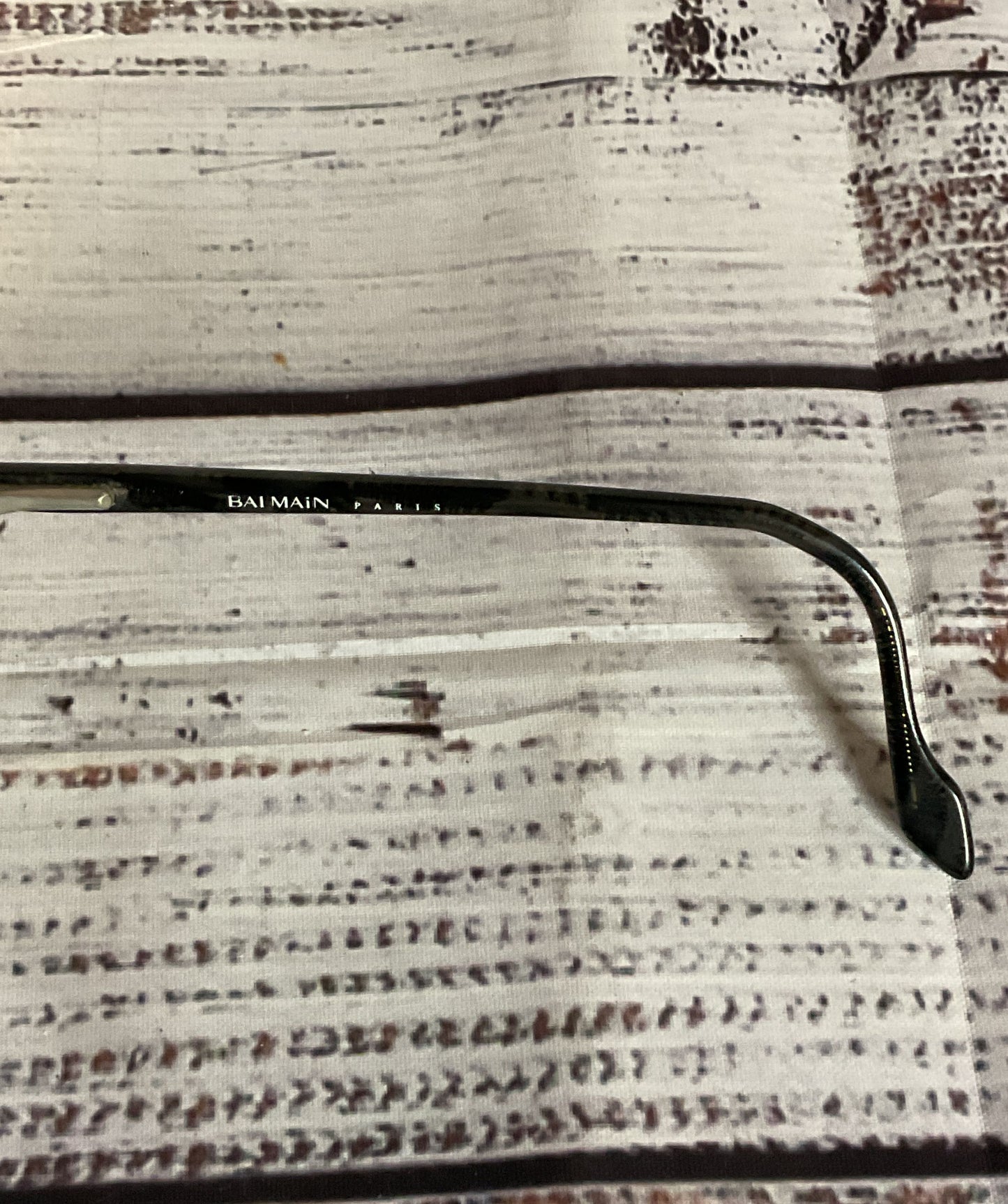 Balmain Paris Black Eyeglasses Frames Only