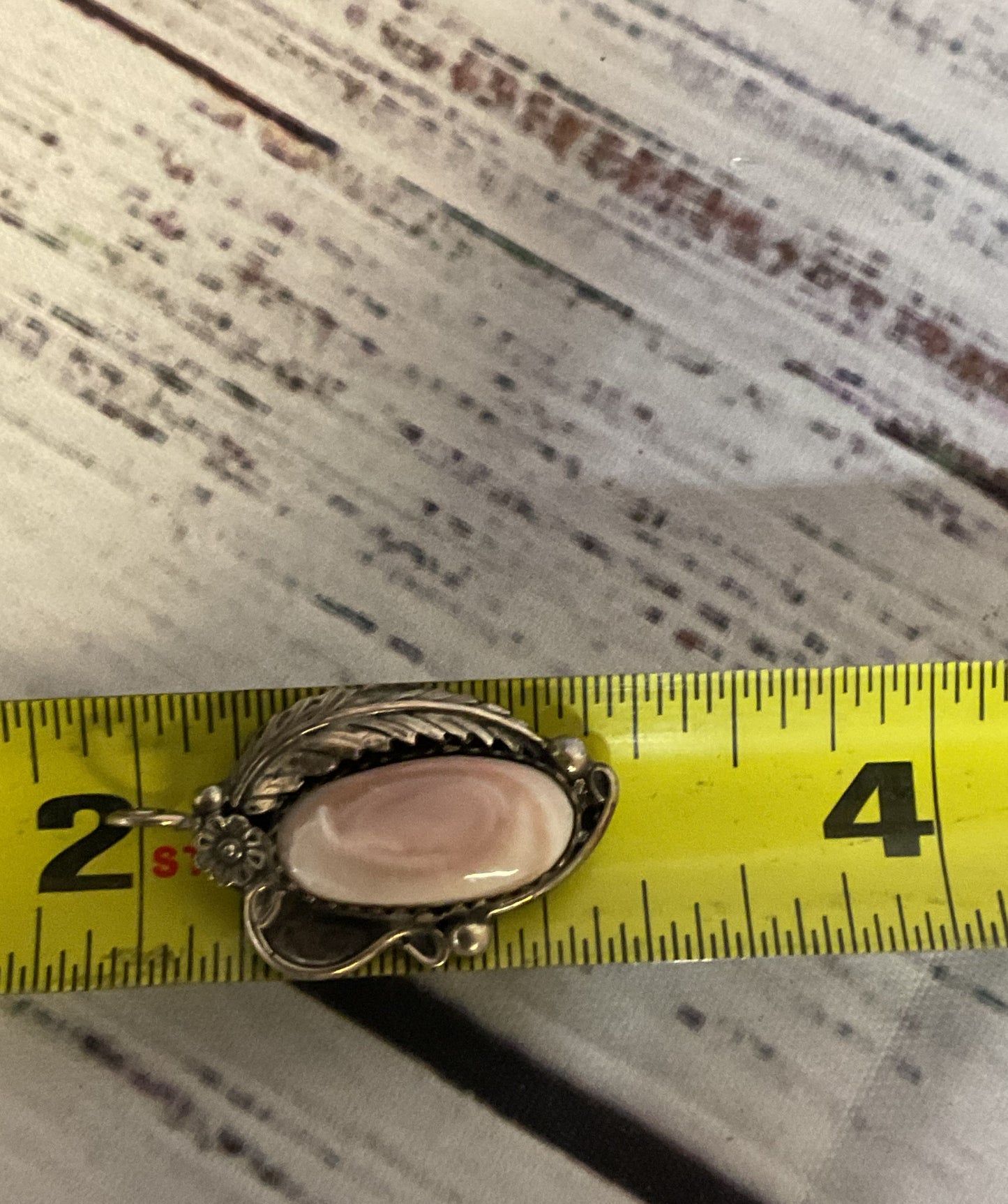 MAKI Sterling Silver Vintage Southwestern Pendant