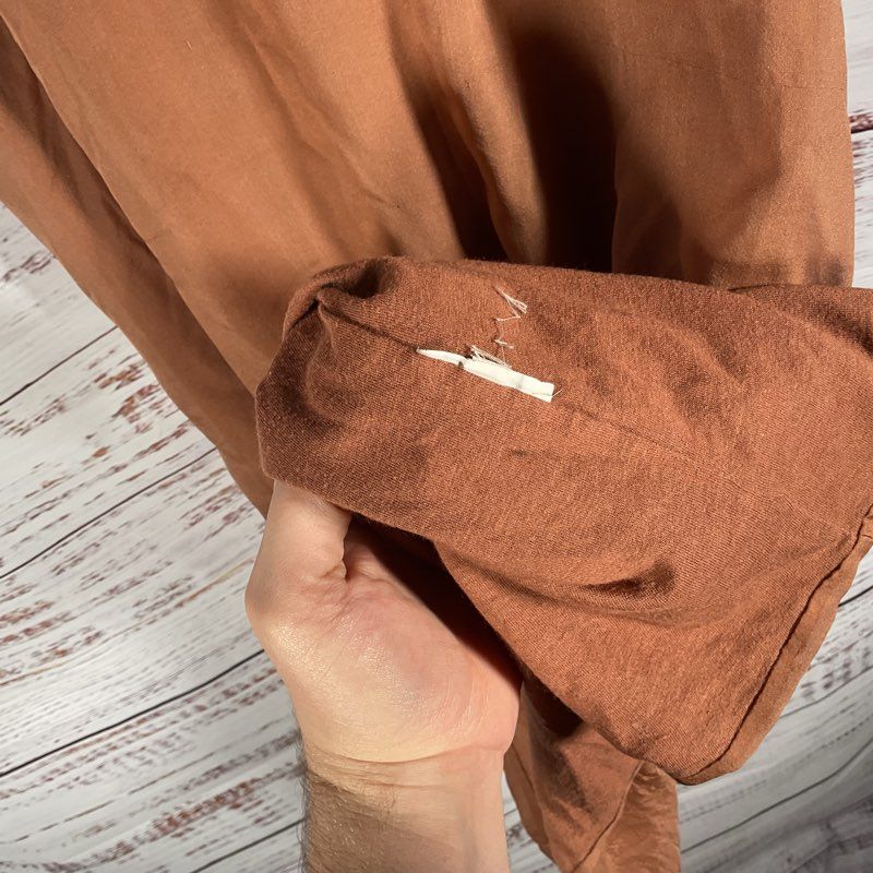 Lanvin Inside Out Rust Brown Sleeveless Casual Dress - Size in Description