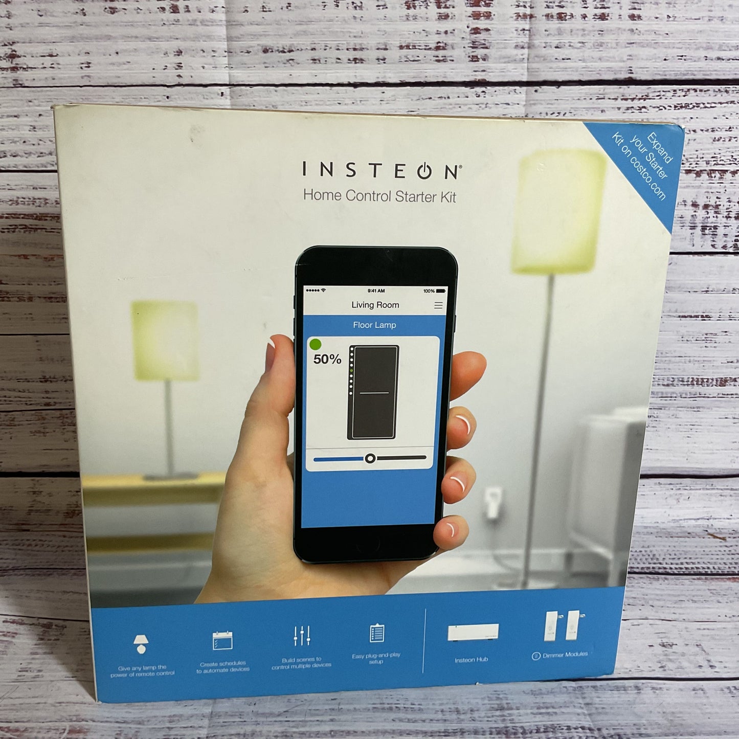 INSTEON Home Control Starter Kit with Hub - White (2244-372)