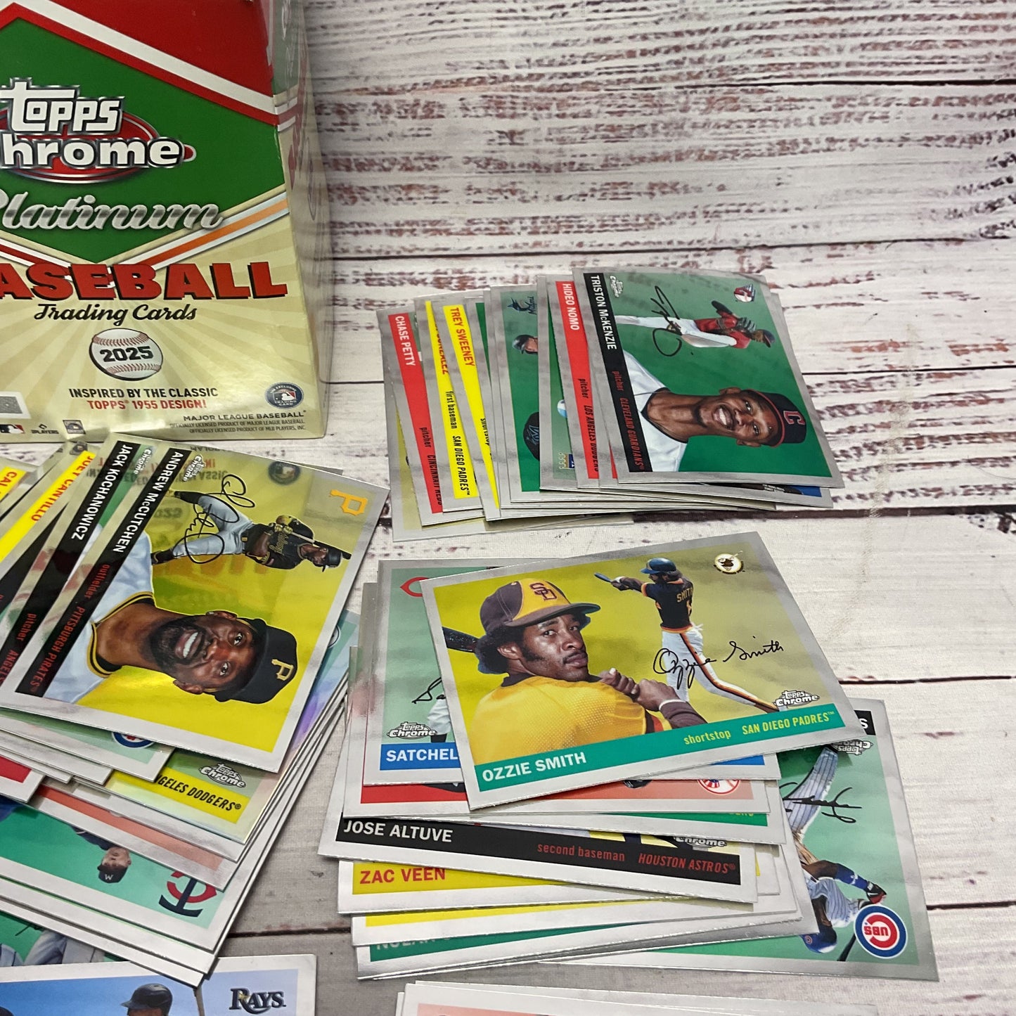 Topps Chrome Platinum 2025 ~100 Baseball Trading Cards