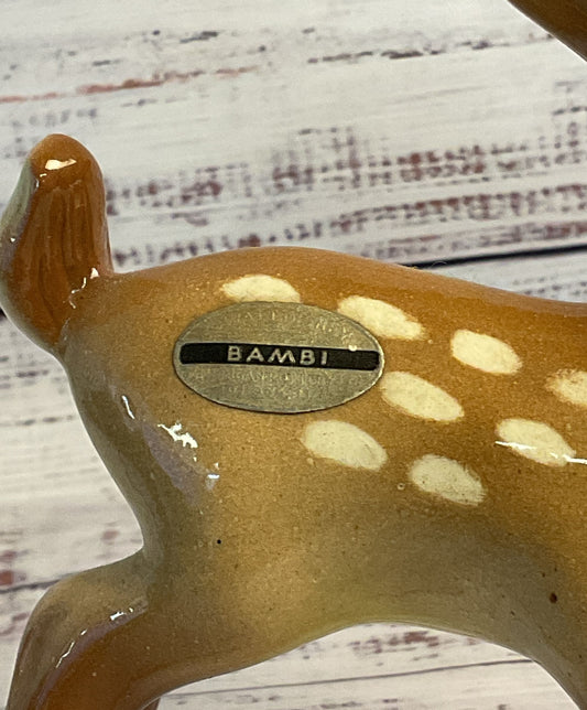 American Pottery Co. Vintage 1940's Walt Disney's Bambi Figurine