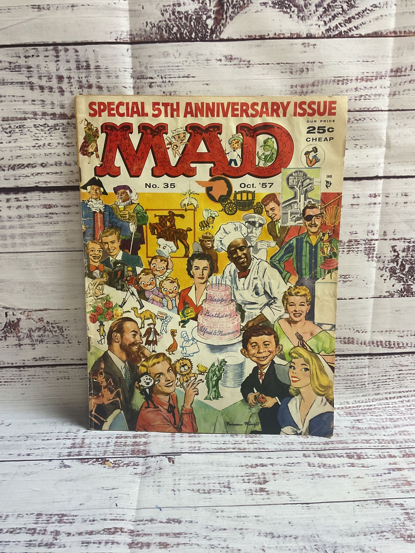 Mad Magazine 5th Anniversary Issue No. 35 October 1957