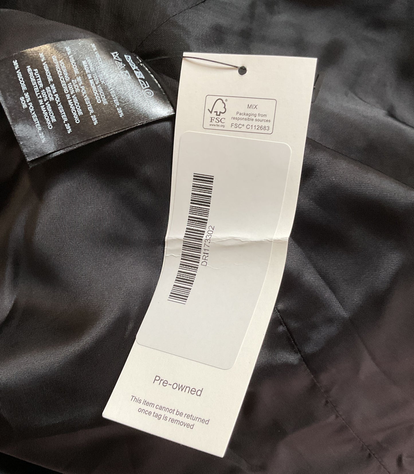 Dries Van Noten Women's Marbled Suit Dark Green 40/38