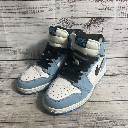 Nike Air Jordan 1 Retro Hi OG University Blue Sneaker Casual Shoe Men's 5.5 US